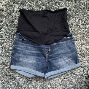 Maternity Jean Shorts